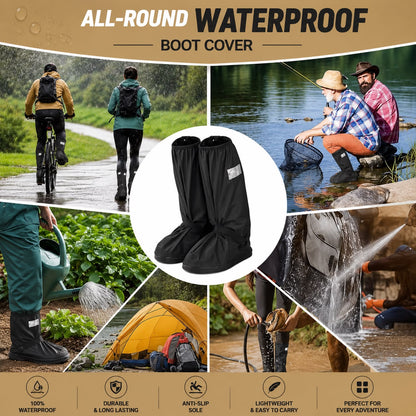 Suitable for wide feet - ❤️All-Round Long Waterproof Boot Cover